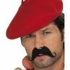 Smiffys USA Beret French Men's Red Hat Hats & Headpieces