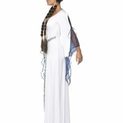 Smiffys USA Medieval Maid Women's White Costume