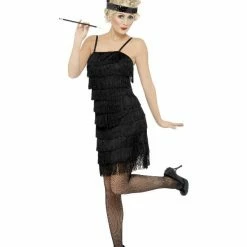 Smiffys USA 20's Fringe Flapper Costume Women's Costumes