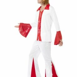 Smiffys USA 70s Super Trooper Men's Costume