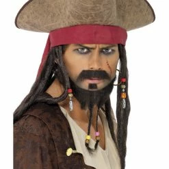 Smiffys USA Pirate Men's Brown Hat Hats & Headpieces