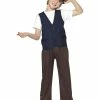 Smiffys USA Costumes Victorian Poor Peasant Boy Costume Kit