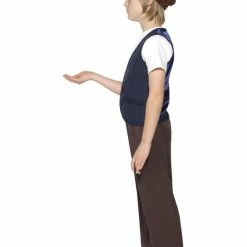 Smiffys USA Costumes Victorian Poor Peasant Boy Costume Kit