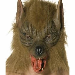 Smiffys USA Masks Wolf Adult Brown Mask