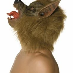 Smiffys USA Masks Wolf Adult Brown Mask