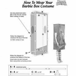 Rasta Imposta Barbie Box & Ken Box Couples Costumes