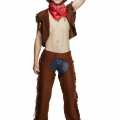 Smiffys USA Costumes Fever Male Ride Em High Cowboy Men's Costume