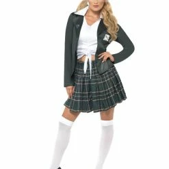 Smiffys USA Costumes Preppy School Girl Women's Costume