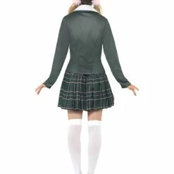Smiffys USA Costumes Preppy School Girl Women's Costume