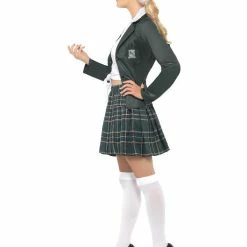 Smiffys USA Costumes Preppy School Girl Women's Costume
