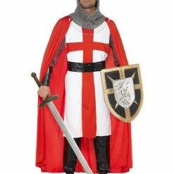 Smiffys USA Costumes St George Hero Men's Costume