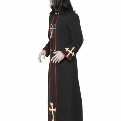 Smiffys USA Minister Of Death Men's Priest Costume