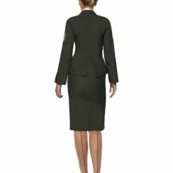 Smiffys USA Costumes Wartime Officer Costume Women