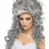 Smiffys USA Wigs & Beards Beehive Medeia Witch Grey Women's Wig