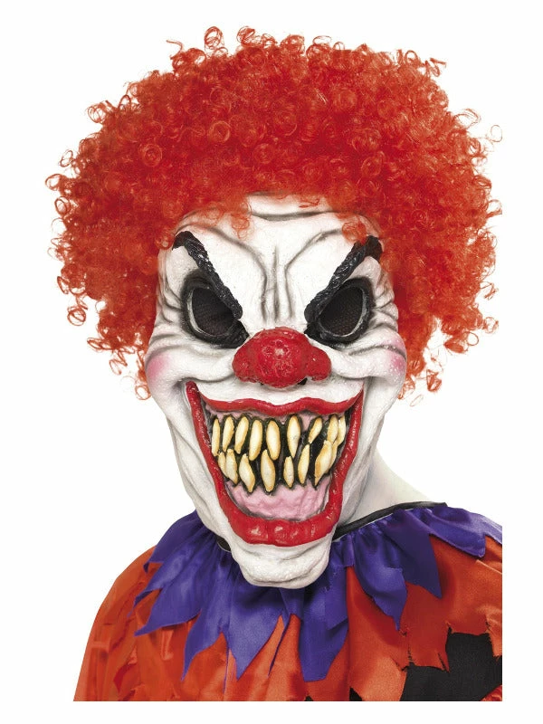 Smiffys USA Masks Scary Clown Adult Mask 3 Smiffys USA Masks Scary Clown Adult Mask