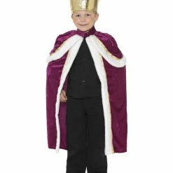 Smiffys USA King Robe And Crown Costume Costumes