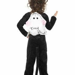 Smiffys USA Cat Girl's Black And White Costume