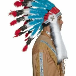 Smiffys USA Accessories Native American Inspired Headdress Adult