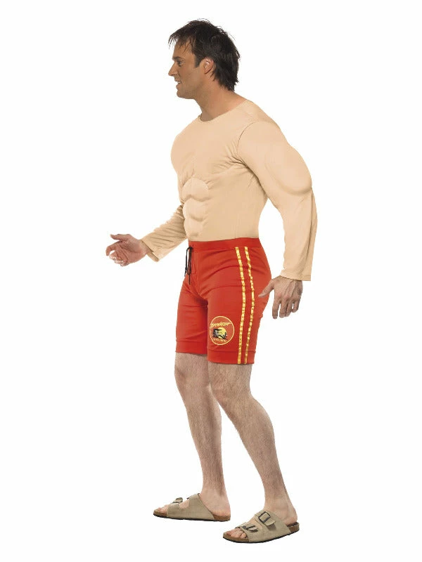 Smiffys USA Baywatch Muscle Lifeguard Men's Costume 4 Smiffys USA Baywatch Muscle Lifeguard Men's Costume