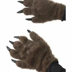 Smiffys USA Hairy Monster Adult Animal Hands Accessories