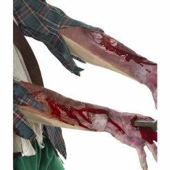 Smiffys USA One Latex Sleeve With Scar Effect, Flesh Makeup & SFX