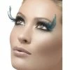 Smiffys USA Makeup & SFX Eyelashes, Black & Green
