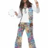 Smiffys USA 60s Groovy Hippie Men's Costume Costumes