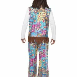 Smiffys USA 60s Groovy Hippie Men's Costume Costumes 7 Smiffys USA 60s Groovy Hippie Men's Costume Costumes