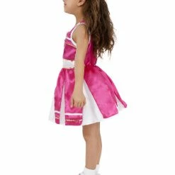 Smiffys USA Costumes Cheerleader Girl's Pink Costume