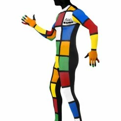Smiffys USA Costumes Rubik's Cube Second Skin Costume