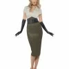 Smiffys USA WW2 Army Pin Up Spice Darling Women's Costume Costumes