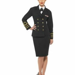 Smiffys USA Navy Officer Women's Costume Costumes