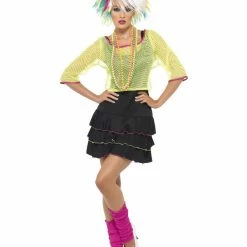 Smiffys USA 80s Pop Star Women's Costume Costumes