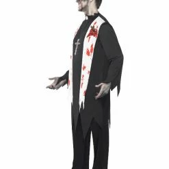 Smiffys USA Costumes Zombie Priest Men's Costume 6 Smiffys USA Costumes Zombie Priest Men's Costume