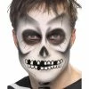Smiffys USA Smiffys Make-Up FX, Skeleton Kit, Black & White