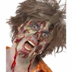 Smiffys USA Smiffys Make-Up FX, Complete Zombie Kit, Facepaint