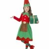 Smiffys USA Santa's Little Helper Girls Costume Costumes