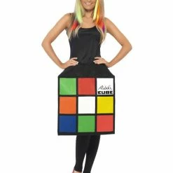 Smiffys USA Costumes Rubik's Cube Women's Costume