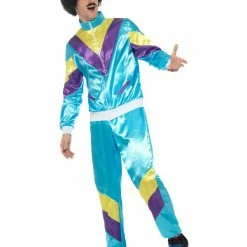 Smiffys USA Costumes 80s Height Of Fashion Men's Shell Suit Costume