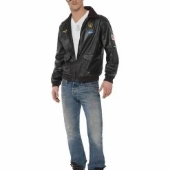 Smiffys USA Costumes Top Gun Bomber Jacket Adult