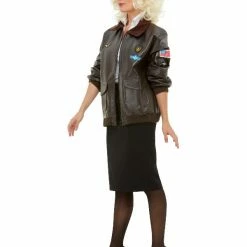 Smiffys USA Costumes Top Gun Bomber Jacket Adult