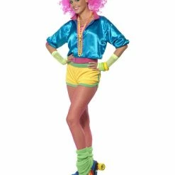 Smiffys USA 80s Skater Girl Women's Costume