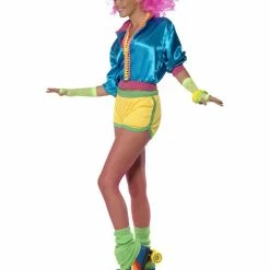 Smiffys USA 80s Skater Girl Women's Costume