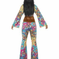 Smiffys USA 60s Hippy Flower Power Women's Costume 7 Smiffys USA 60s Hippy Flower Power Women's Costume