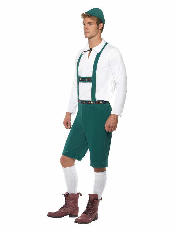Smiffys USA Costumes Oktoberfest Men's Green Costume 4 Smiffys USA Costumes Oktoberfest Men's Green Costume