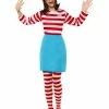 Smiffys USA Where's Wally? Wenda Costume