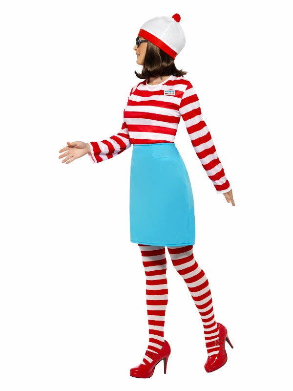 Smiffys USA Where's Wally? Wenda Costume 4 Smiffys USA Where's Wally? Wenda Costume