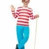 Smiffys USA Where's Wally? Kids Costume Costumes