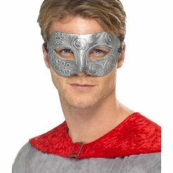 Smiffys USA Masks Metallic Warrior Colombina Eyemask