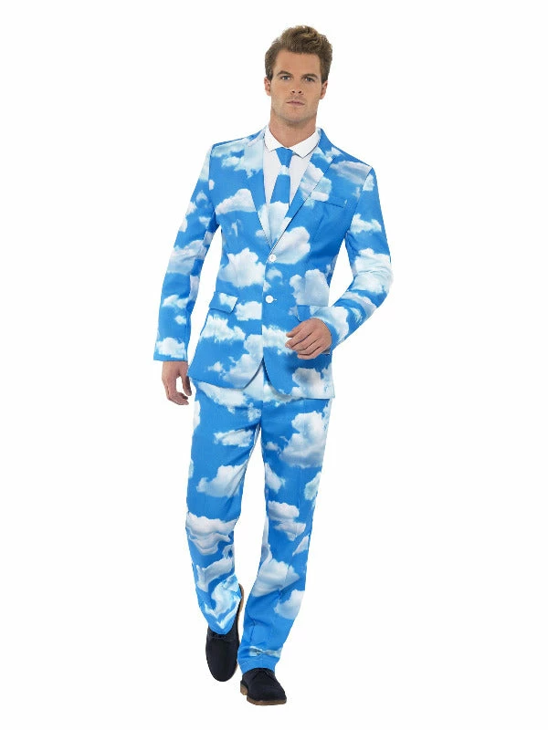 Smiffys USA Costumes Sky High Men's Cloud Suit 3 Smiffys USA Costumes Sky High Men's Cloud Suit